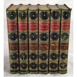 The Poems of Geoffrey Chaucer, 6 Volumes: The Aldine Edition of the British Poets